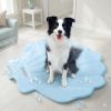 Dog Cooling Mat, Washable Pet Cooling Mat, Medium 35" x 33" Thick & Durable Large Cooling Mat for Dogs