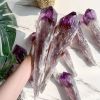 1pc Amethyst Scepter, Large Raw Uncarved Crystal, Stunning Gradient Amethyst Scepter, Perfect Gift For Family And Friends, Christmas, Valentine'S Day