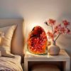 Sparkling Natural Orange Crystal Cave Clusters with Polished Edges, Geodes from Home Decoration from Uruguay, Suitable for Home And Office Decoration